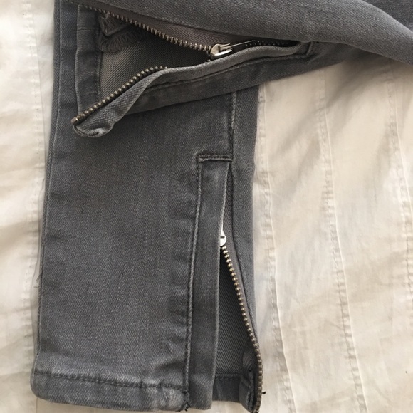 Grey 7 For All Mankind Girl Super Skinny Jeans 6x - Picture 5 of 8